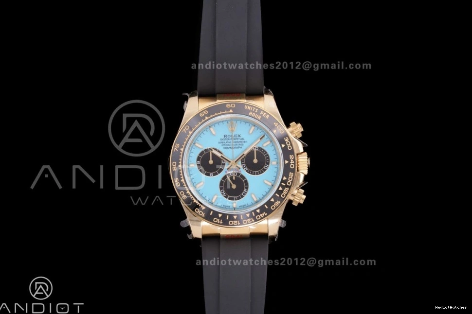 QF Turquoise (Gain on Dial V10 1:1 Oyster-flex 502 Strap QF4131 Weight) 126518 Daytona Edition 2025 Best Comfortable 0110